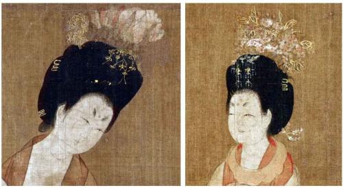 siumerghe:This painting called Ladies with Flower Pins 簪花仕女图 traditionally attributed to the famous