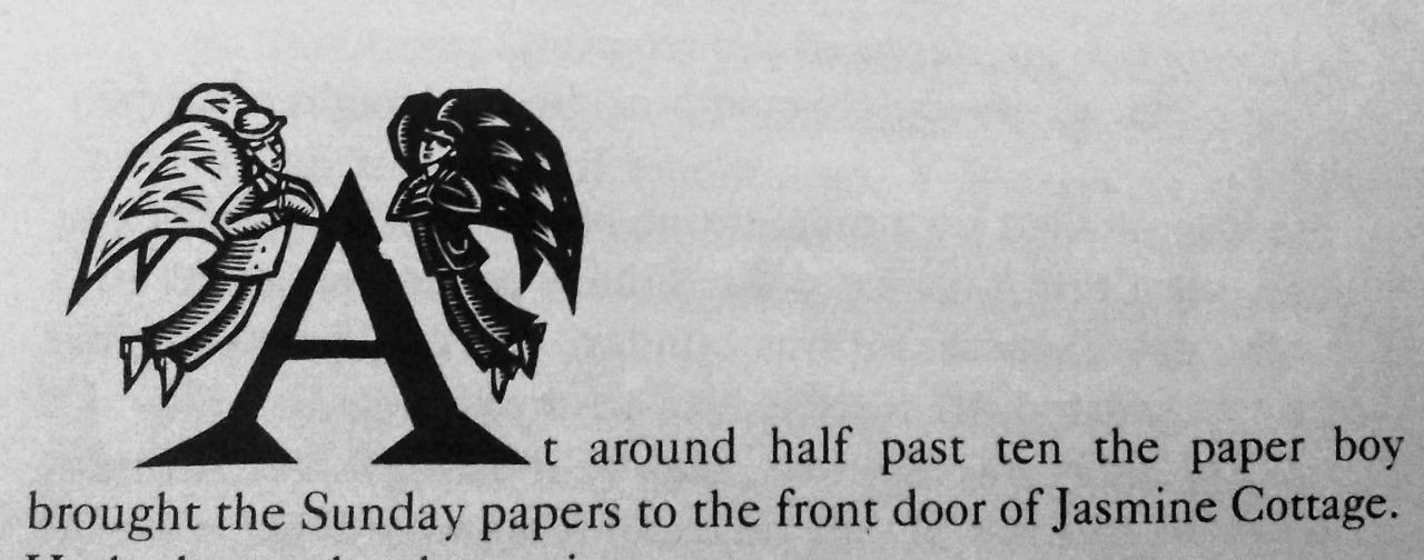 it occurs to me that many fans have never experienced the illuminated-capital illustrations
