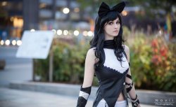 sharemycosplay:  Blake from #RWBY by #cosplayer shirocoz! #cosplay #anime #manga https://https://www.facebook.com/shirocozhttps://www.facebook.com/noviiphotography Interviews, features and more. Visit http://www.sharemycosplay.com Sharing the cosplay