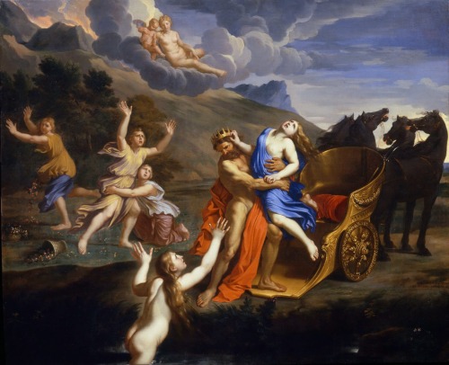 necspenecmetu:Nicolas Mignard, The Rape of Proserpina, 1651