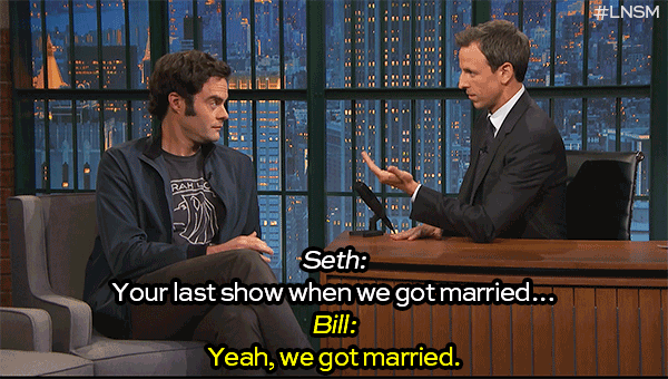 latenightseth:  You weren’t the only one crying that night, Bill!