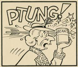 mudwerks:  (via Exhibit: A CAPPital Offense- Fearless Fosdick and the Poisoned Bean « AnimationResources.org – Serving the Online Animation Community) Al Capp 