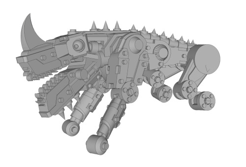 Been working on some new robotic creatures…