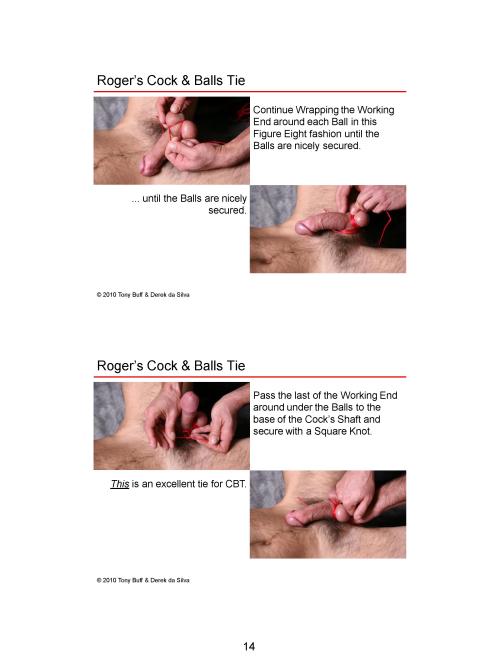 toydaner:  ashleyryder:  mrkristoferweston:  More good rope work ideas.   This is great for anyone into Cbt  好专业！