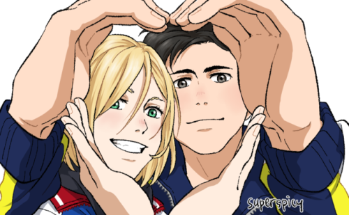 superspicy: I saw someone made the Viktuuri one so I feel like have to do the Otayuri heheh. I love this so much  