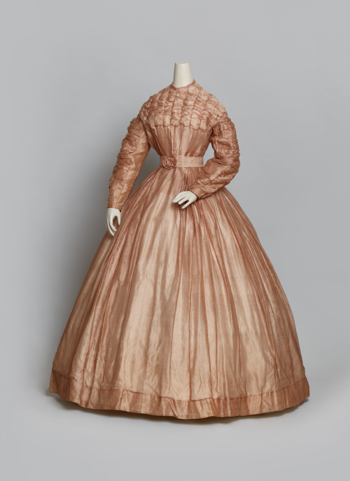 Day dress ca. 1861-63From Cora Ginsburg