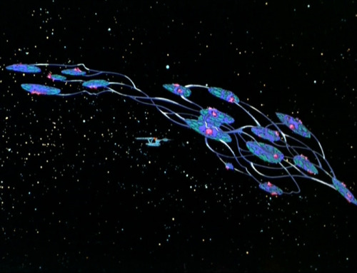 Star Trek The Animated Series: 1x01 Beyond The Farthest Star All Caps from Trekcore.com.