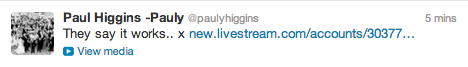 1dgossipgirlx:  Paul tweeted a link for the livestream though And then look  There’s