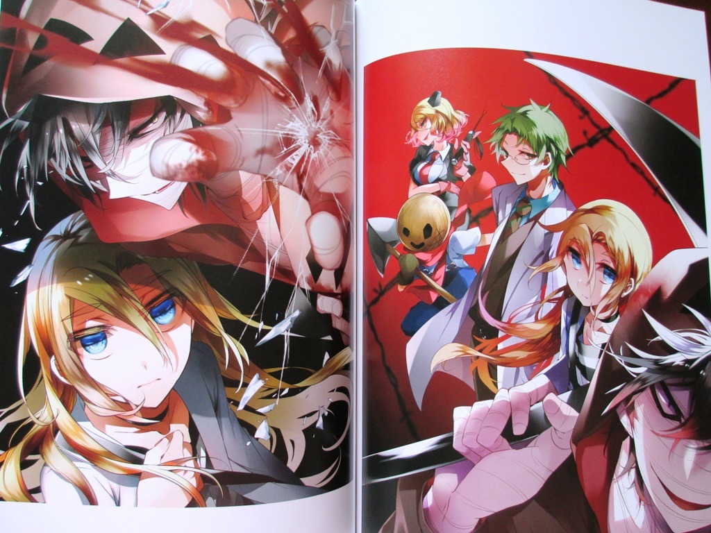 Angels of Death / Satsuriku no Tenshi Video Game Official Art Gallery Book