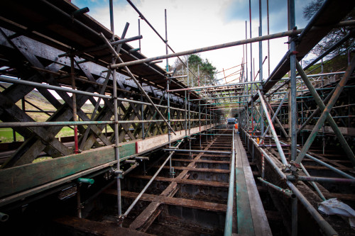 Repairs on UB074, Borders Railway.