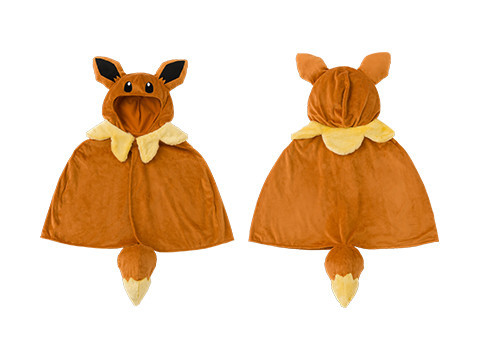 corsolanite:Human-Sized Eeveelution ponchos will go on sale in Pokemon centers in Japan on October 7th 