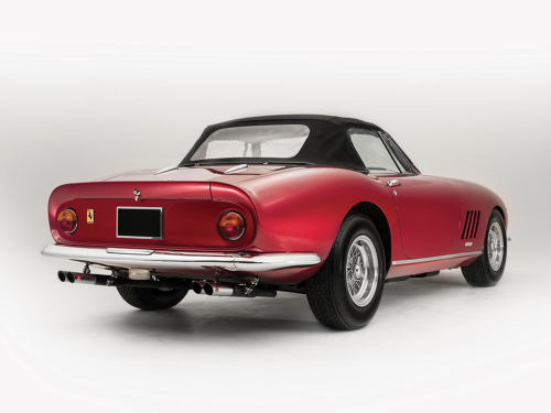 fabforgottennobility:1968 Ferrari 275 GTS/4 NART Spider by ScagliettiChassis no. 11057Engine no. 110