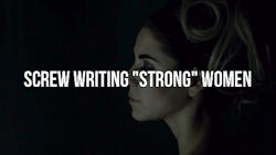 housediamandis:  Screw Writing “Strong” Women  Electra Heart  