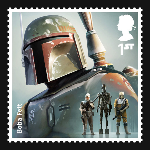 laughingsquid: New United Kingdom Royal Mail Collectible ‘Star Wars’ Stamps That Feature
