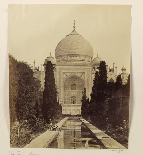 Felice Beato, The Taj Mahal, Agra, India. ca.1858