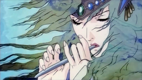 80sanime:  1991-1995 Anime PrimerThe Heroic Legend of Arslan (1991)  Arslan, the crown prince of Pars, is faced with the monumental task of reclaiming his country after treachery leads to the defeat of his father’s forces against the nation of Lusitania.
