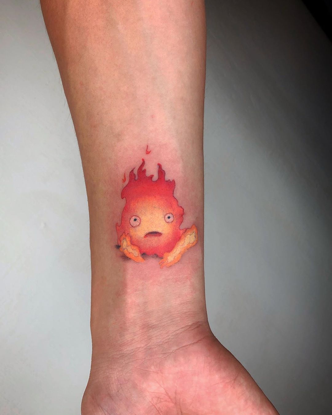 Choco 卡西法no 2 Calcifer Calcifertattoo ハウルの動く城 Choco 卡西法no 2 Calcifer Calcifertattoo ハウルの動く城