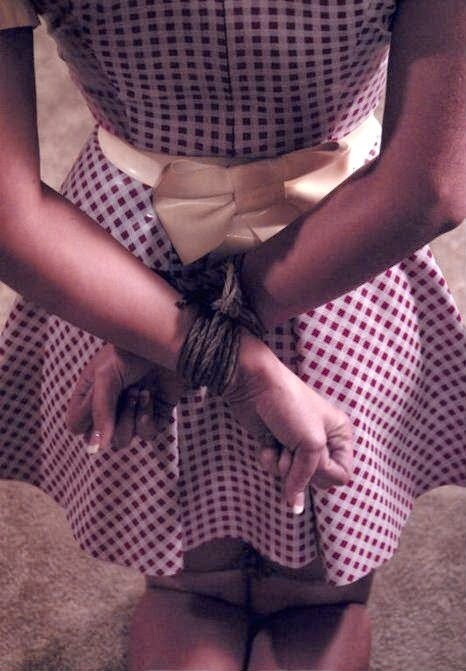 saintofsxe:  A well restrained baby girl is a good baby girl.  😍😍