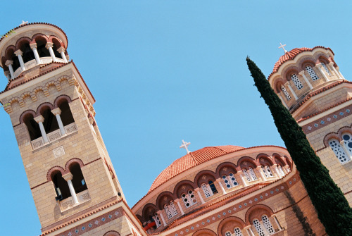 Holy Church of Saint Nectarios of AeginaGreeceKodak Ektar 100