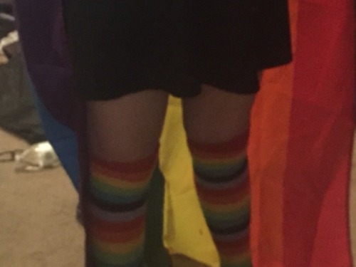 iliketowearskirts:Here’s the last of my pictures from Pride!!!!Guess that means I’ll need to do a ne