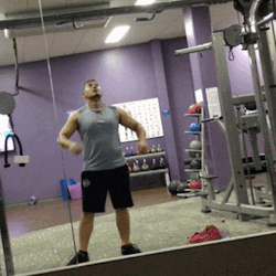 thecubthatdanced:  When you get the gym all