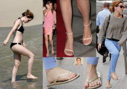 famousfoot:  Emma Watson  🙌🙌🙌👣💐🍫🎁