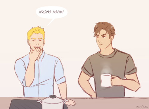 meinctutw:A little comic for @chimchiri because you are awesome and you always draw me stuff <3 I