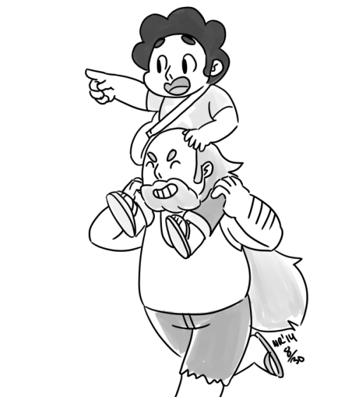 nopalrabbit:   8/30 “favorite SU parent”  Greg is great and Tom Scharpling is amazing as Greg!!!!!! CAN’T GO AROUND IT GOTTA GO THROUGH IT