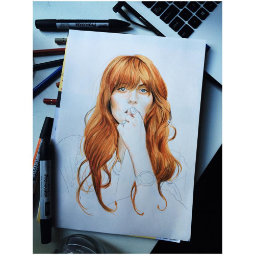 Florence #habibagreen @habibagreenillustration