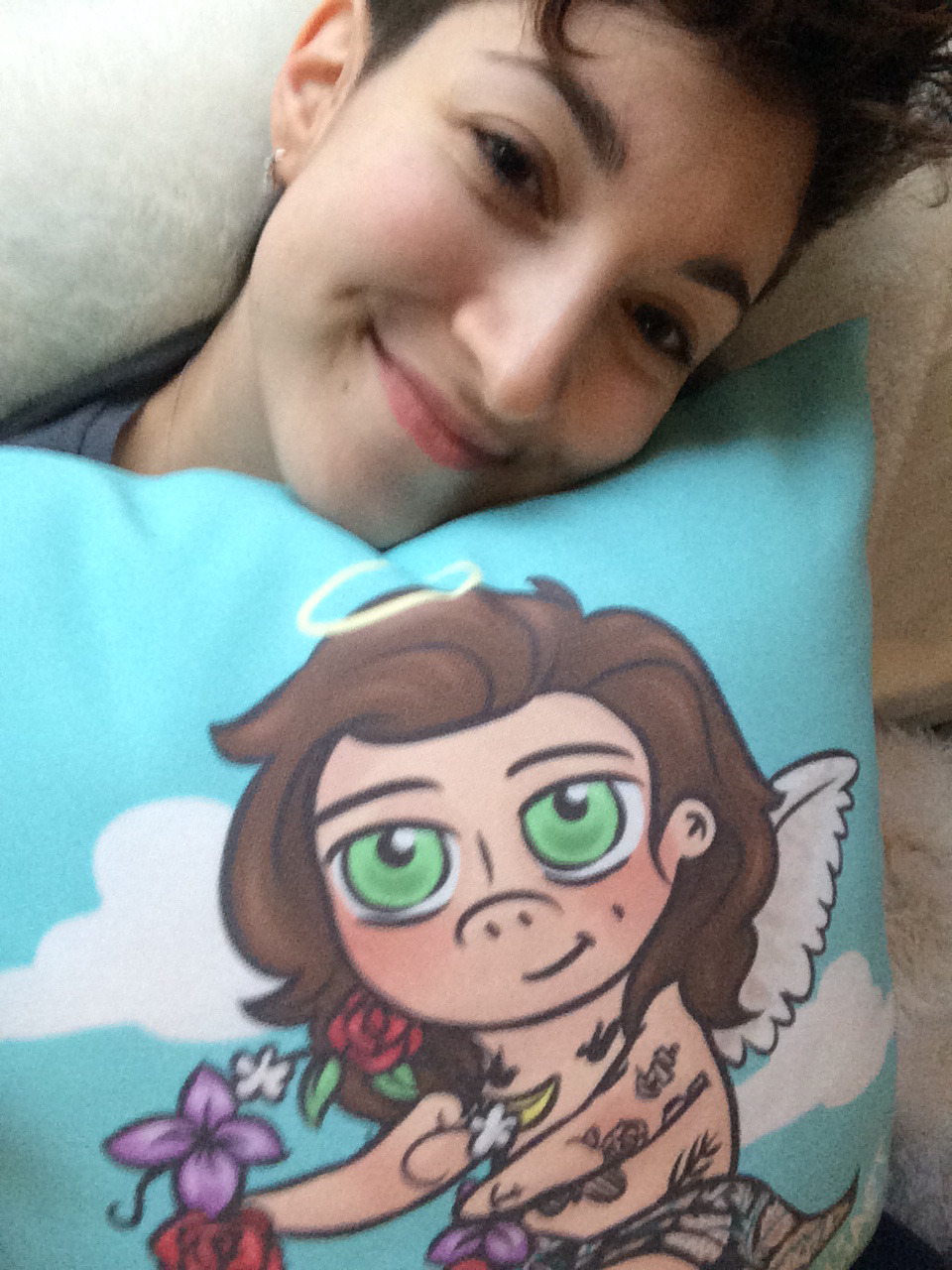 cyrilliart:  thesefiveidiots:  I AM THE HAPPIEST BEAN!!! Thanks cyrillia for making