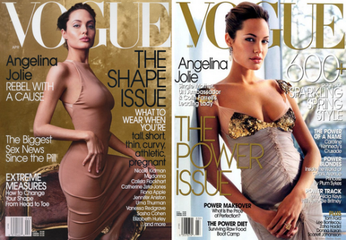 The LGBTQ Women that Have Graced the Cover of Vogue (U.S.)2002 April - Angelina Jolie2004 March - An