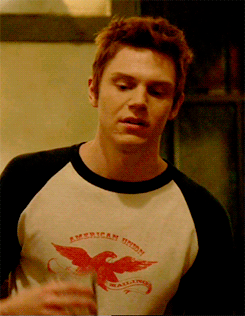 televisionsgif:#Evan’s face says everything.        