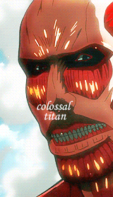 seiryuus:  —notable titans in shingeki no kyojin 