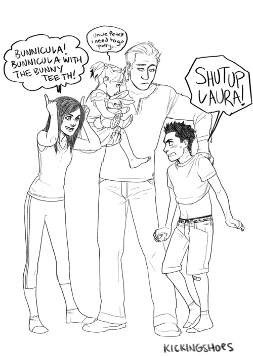 kickingshoes:Peter would have been the best cool Unclecrying the cora hale fanart has already starte