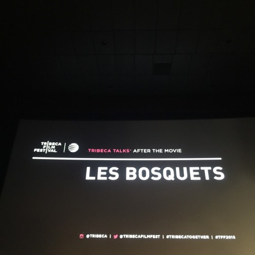 “Artists are the gateway to the truth.”
Jane Rosenthal closing tribecafilm with Les Bosquets, a film by jrartist