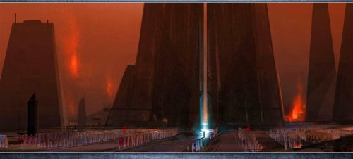gffa:Star Wars: Rogue One | Mustafar + Darth Vader’s Castle of Lava and Bullshit Concept Art
