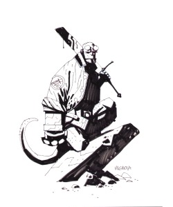 hellboyfansinhell:  HELLBOYBy Mike Mignola