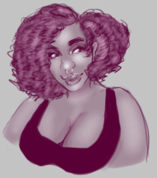 Another Merlot, Realismish. I based her look off of @thechickfromlastnight You’re beautiful bab!! An