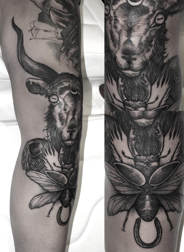 megan-foster:  A tribute to my favourite tattoo artist Robart Borbas also know as