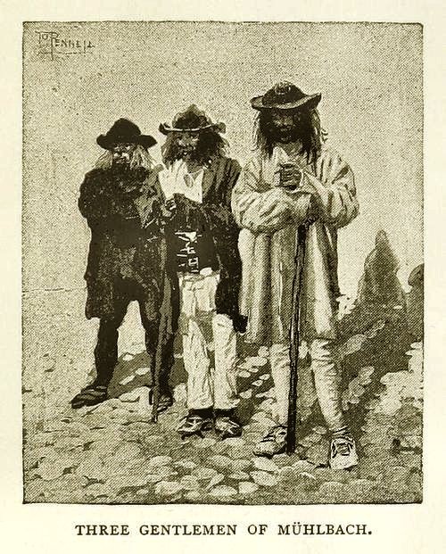 hairymouthfuls: Pennell: Gypsies.