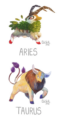 aj-elloo:  cuteskitty:  (x) Pokemon Zodiac,