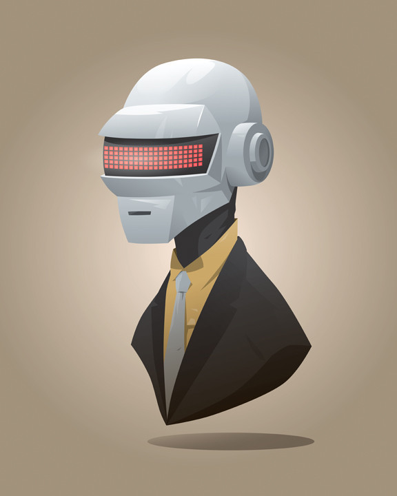 geek-art:  Geek-Art.net Florey - Busts Series (Young Guns Art Show) #geekart