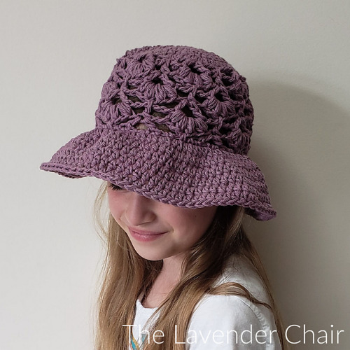 Daisy Fields Sun Hat (Child) by Dorianna RivelliFree Crochet Pattern Here