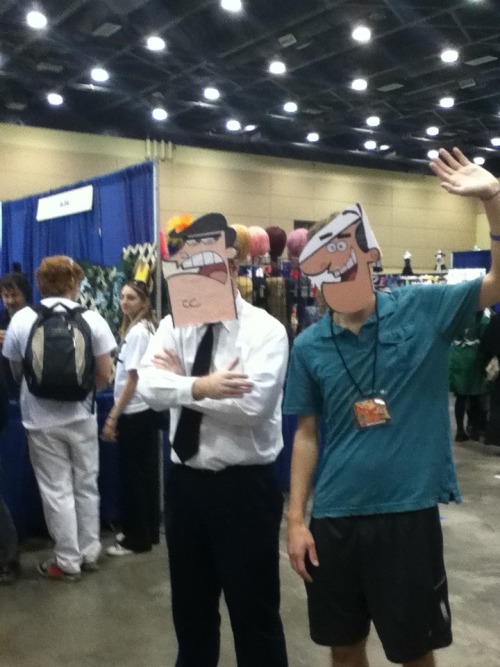 laugh-addict:I CAN’T EVEN THESE GUYS I SAW AT ZENKAIKON BEST COSPLAY EVER