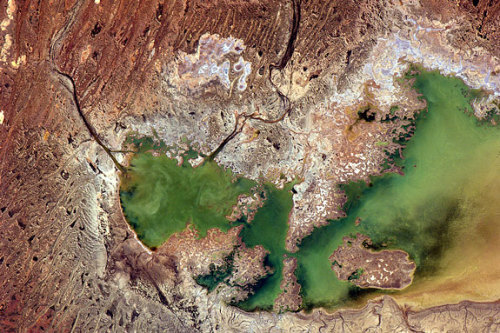 Lake CadibarrawirracannaThis pool of water is an ephemeral lake in central Australia, in the state o