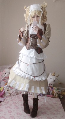 eikkibunny:  My lissa cosplay! Just waiting for the staff to arrive!!:) I’m so happy my costume from ProCosplay came! They made it really well! Wig from circusdoll.com!
