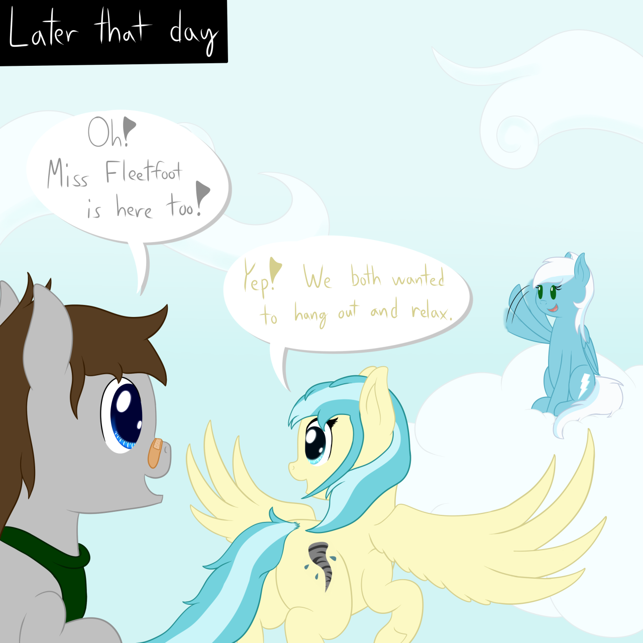 askfuselight:  Consider your point proven. ((Featuring Misty Fly and Fleetfoot))