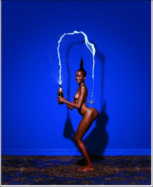 boobs4victory:  Kim Kardashian in Paper Magazine by  Jean-Paul Goude  also  Jean-Paul