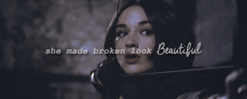 darachhale:  “She made broken look beautiful and strong look invincible. She