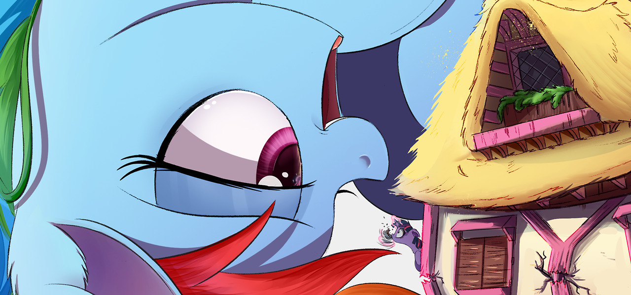 ncmares:  ‘Hey Twi! It worked.’ – Rainbow Dash, being the pal she is, decides